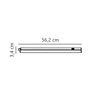 Renton 55 | Réglette | Blanc