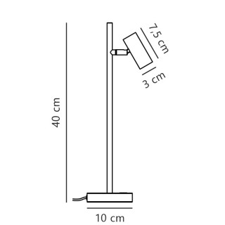 Omari | Lampe à poser | Blanc