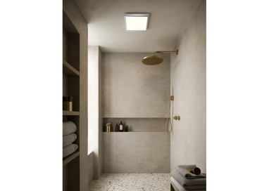 Oja 29 Square | IP54 3000/4000K | 3-Step | Plafonnier | Chromé