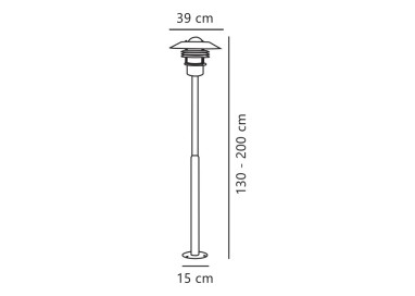 Vejers 2M | Potelet | Acier galvanisé