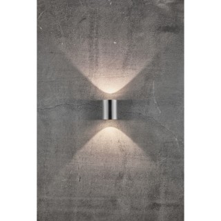 Canto 2 | Applique murale | Inox