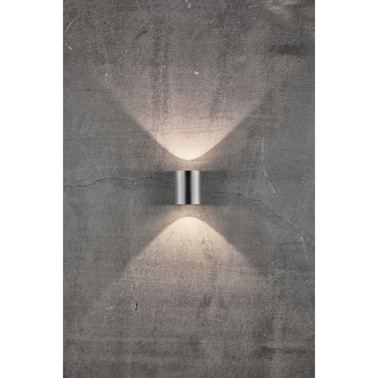 Canto 2 | Applique murale | Inox