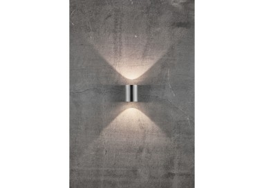 Canto 2 | Applique murale | Inox