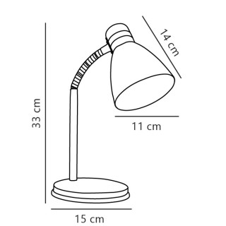 Cyclone | Lampe à poser | Blanc