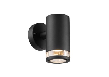 Birk Single | Applique murale | Noir