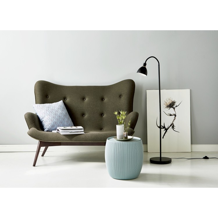 Ray Single | Lampadaire | Noir