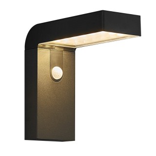 Alya Solar | Applique murale | Noir