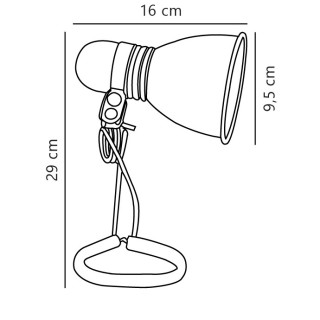 Photo | Luminaire à pince | Argent