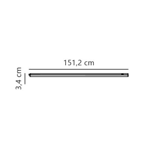 Renton 150 | Réglette | Blanc