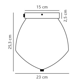 Orbiform | Plafonnier | Laiton