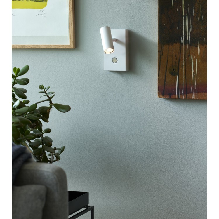 Omari | Applique murale | Blanc