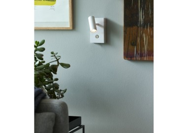 Omari | Applique murale | Blanc