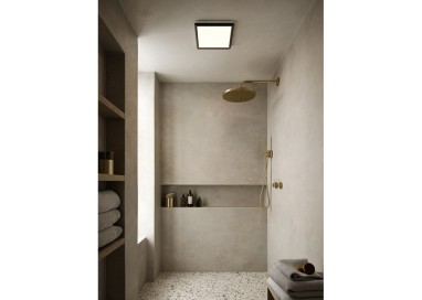 Oja 29 Square | IP54 3000/4000K | 3-Step | Plafonnier | Noir