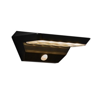 Agena Solar | Applique murale | Noir