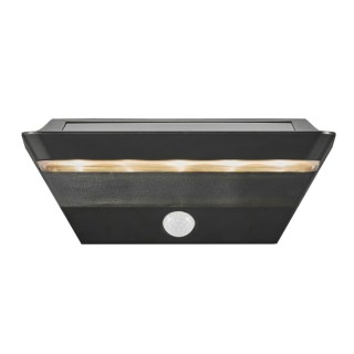 Agena Solar | Applique murale | Noir