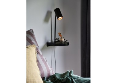 Cody | Applique murale | Noir