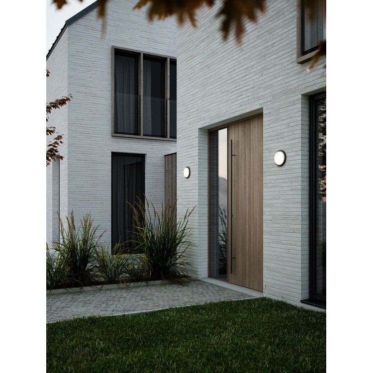 Cuba Outdoor Energy Round | Applique murale | Noir