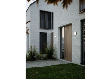 Cuba Outdoor Energy Round | Applique murale | Noir
