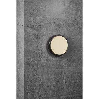 Cuba Outdoor Energy Round | Applique murale | Noir