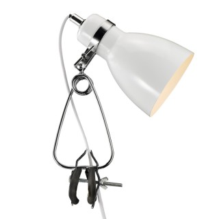 Cyclone | Luminaire à pince | Blanc