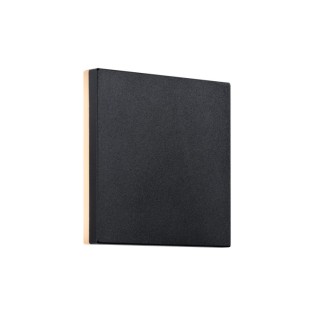 Artego Square | Applique murale | Noir