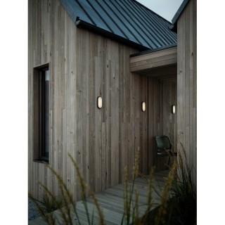 Cuba Outdoor Energy Oval | Applique murale | Noir