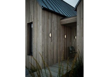 Cuba Outdoor Energy Oval | Applique murale | Noir