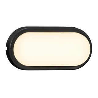 Cuba Outdoor Energy Oval | Applique murale | Noir