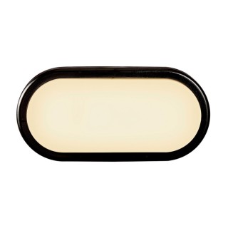 Cuba Outdoor Energy Oval | Applique murale | Noir
