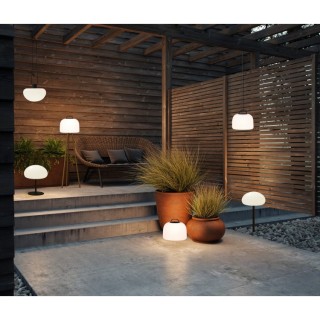 Kettle To-Go 36 | Luminaire nomade | Blanc/Noir