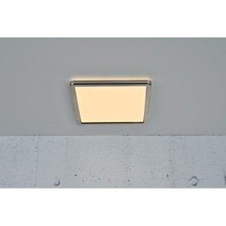Oja 29 Square | 3000/4000K | 3-Step | Plafonnier | Brossé Nickel