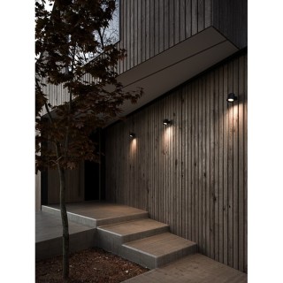 Aleria | Applique murale | Noir