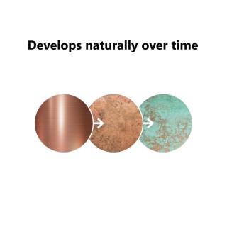 Tin Double | Applique murale | Cuivre