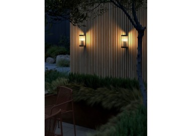 Coupar | Applique murale | Noir