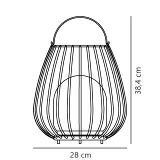 Jim To-Go | Luminaire nomade | Gris