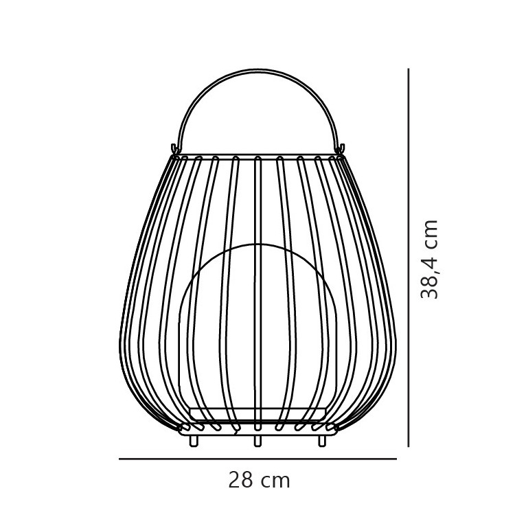 Jim To-Go | Luminaire nomade | Bleu