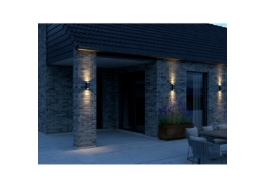 Nico Round 22 | Applique murale | Noir
