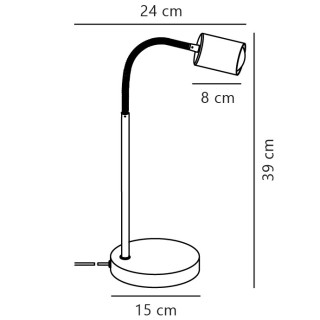 Explore | Lampe à poser | Noir