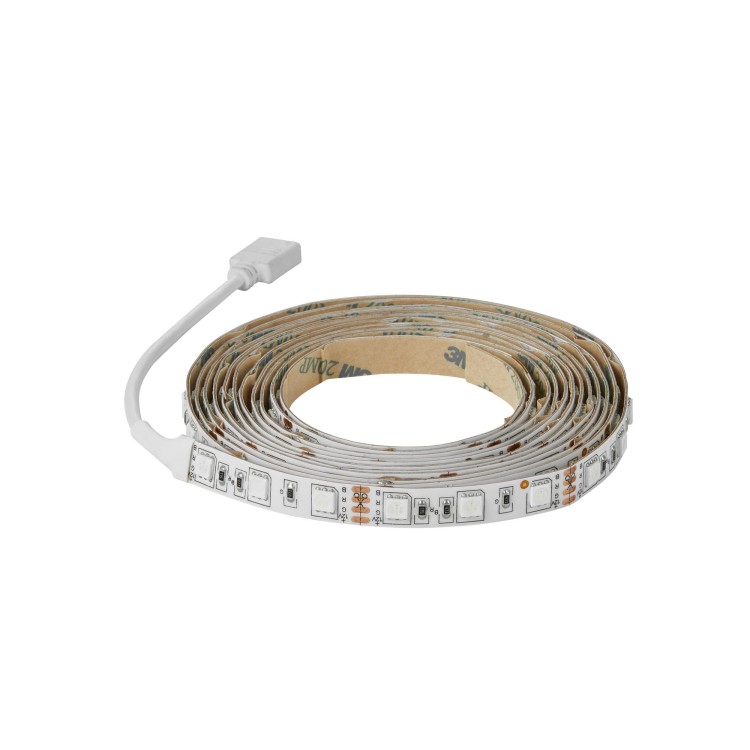 Led Strip | Colour | Music | 5 meters | [Effect] | Blanc