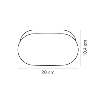 Foam | Applique murale | Blanc