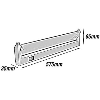 Cali - Réglette orientable FLEX LED 6 W ALU + inter + connexion directe