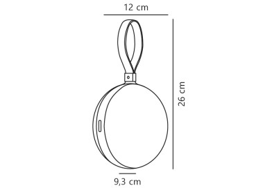 Bring To-Go 12 | Luminaire nomade | Blanc/Vert