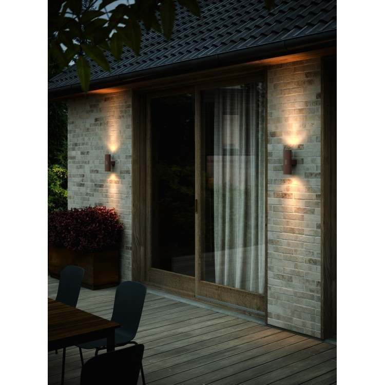 Kyklop Ripple | Applique murale | Couleur rouille