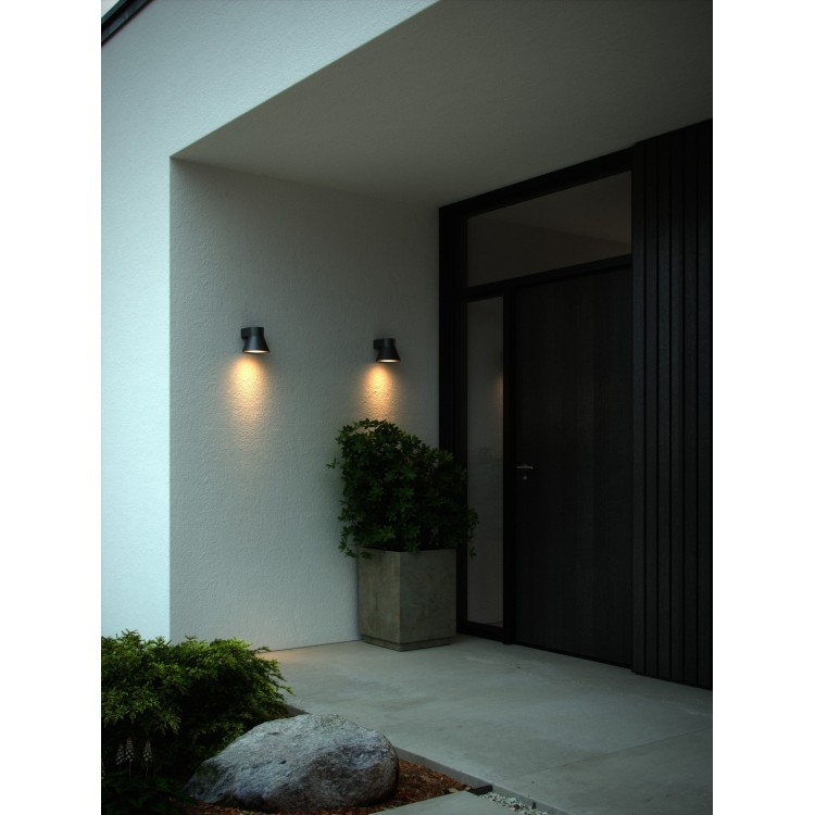 Kyklop Cone | Applique murale | Noir