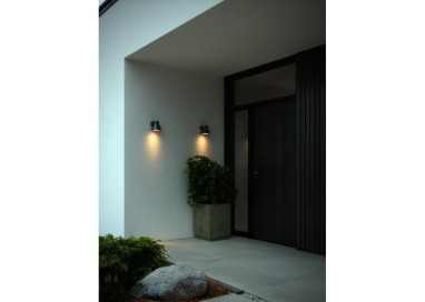 Kyklop Cone | Applique murale | Noir