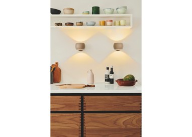 Belir | Applique murale | Marron