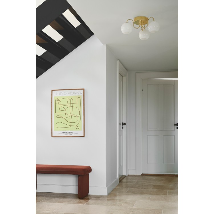 Franca | Plafonnier | Laiton