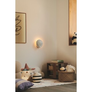 Konchi | Applique murale | Blanc