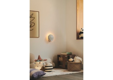Konchi | Applique murale | Blanc