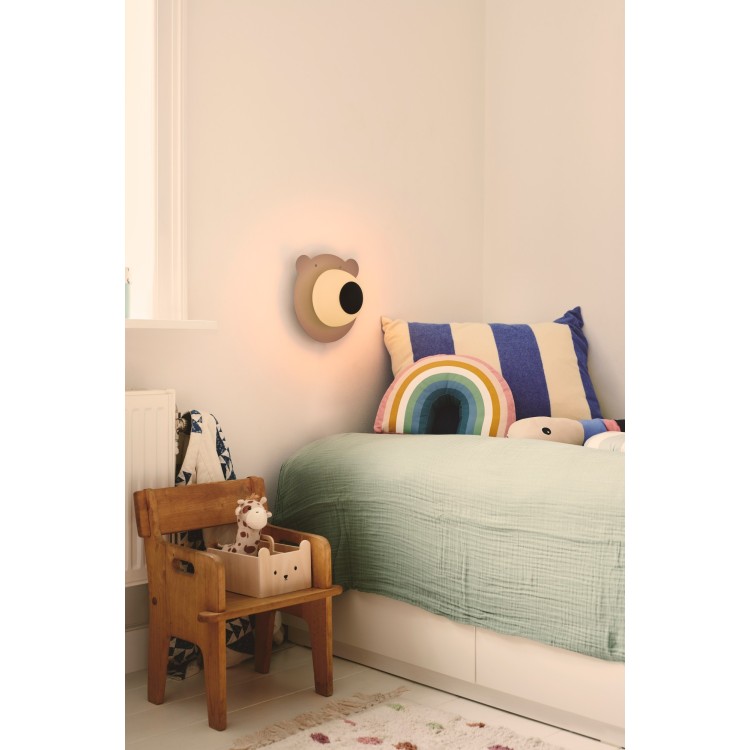 Bruna Bear | Applique murale | Marron